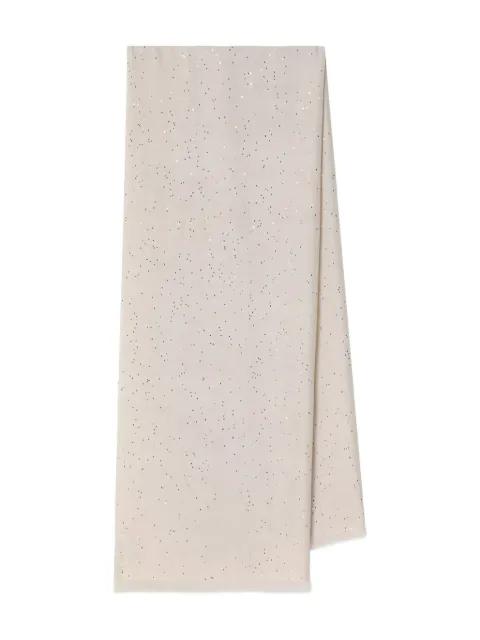 sequin-embellished scarf by BRUNELLO CUCINELLI