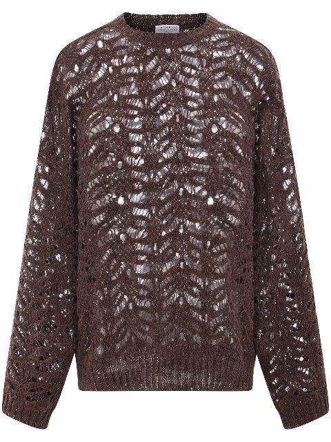 sequin-embellished sweater by BRUNELLO CUCINELLI