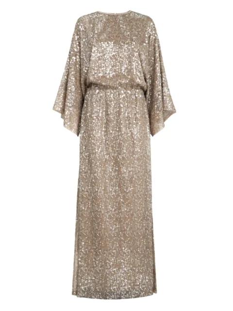 sequin-embellishment maxi dress by BRUNELLO CUCINELLI