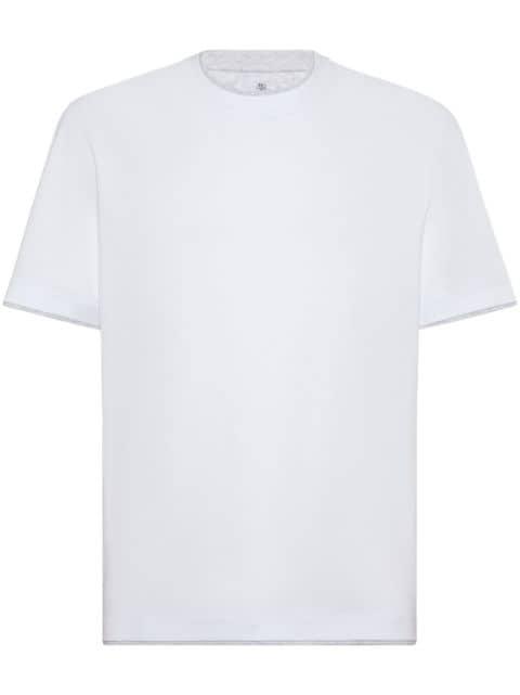 short-sleeve crew-neck T-shirt by BRUNELLO CUCINELLI