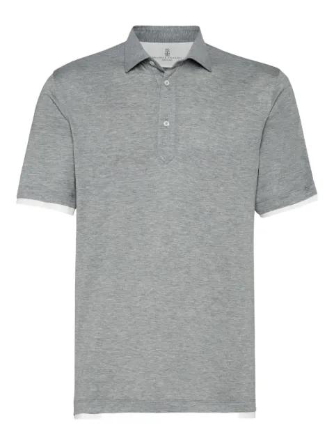 short-sleeve polo shirt by BRUNELLO CUCINELLI