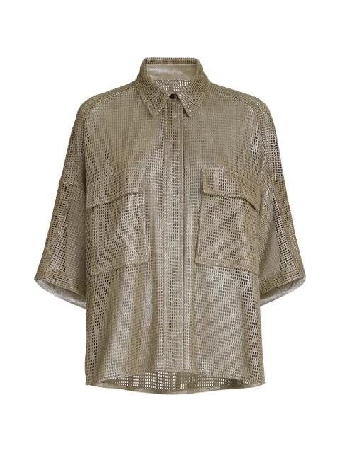 short-sleeves shirt by BRUNELLO CUCINELLI