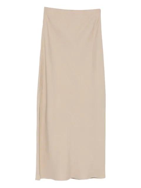 side slit straight skirt by BRUNELLO CUCINELLI
