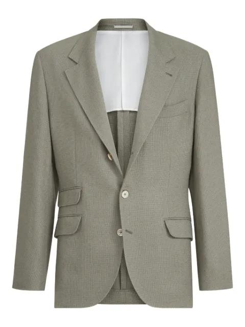 single-breasted blazer by BRUNELLO CUCINELLI