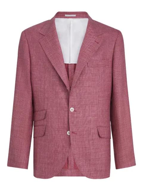 single-breasted blazer by BRUNELLO CUCINELLI