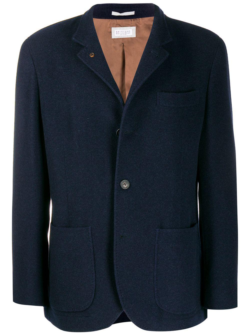 single breasted blazer by BRUNELLO CUCINELLI