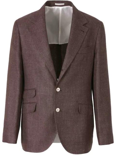 single-breasted blazer by BRUNELLO CUCINELLI