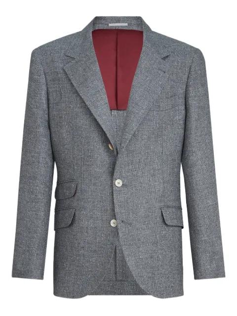 single-breasted blazer by BRUNELLO CUCINELLI