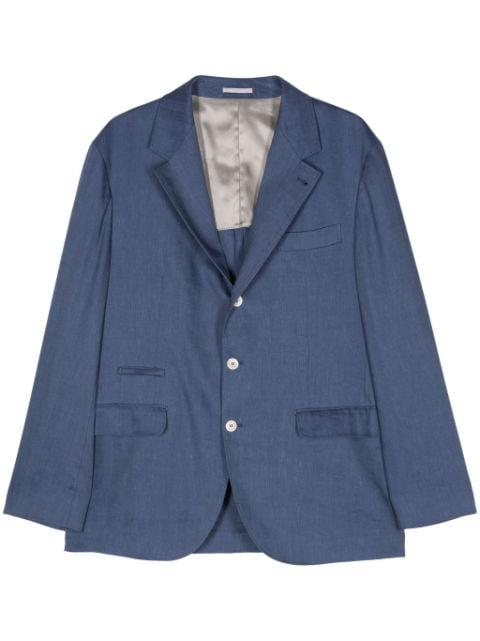 single-breasted blazer by BRUNELLO CUCINELLI