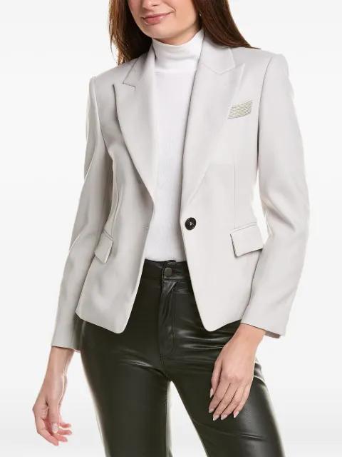 single breasted blazer by BRUNELLO CUCINELLI