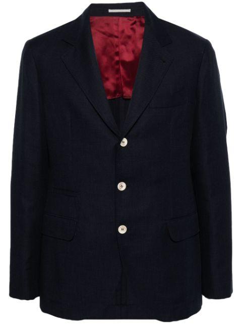 single-breasted blazer by BRUNELLO CUCINELLI