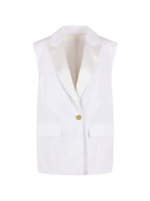 single-breasted gilet by BRUNELLO CUCINELLI