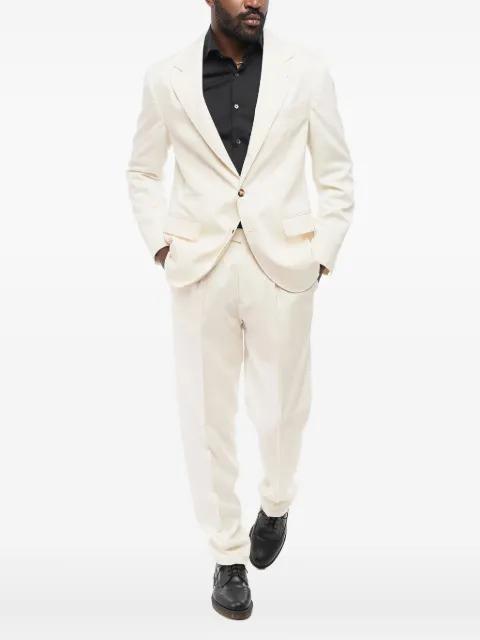 single-breasted silk blazer by BRUNELLO CUCINELLI