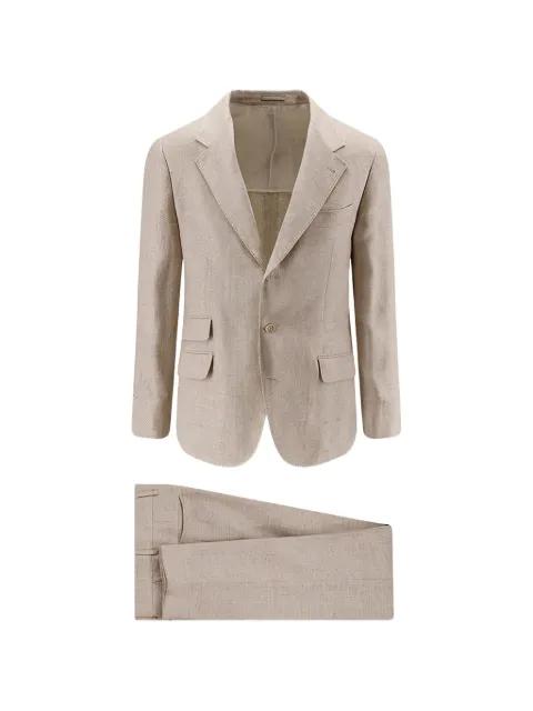single-breasted suit by BRUNELLO CUCINELLI
