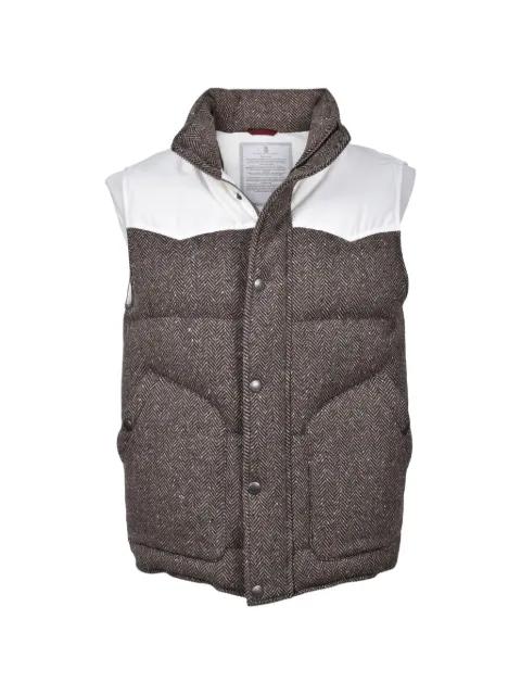 sleeveless quilted vest by BRUNELLO CUCINELLI