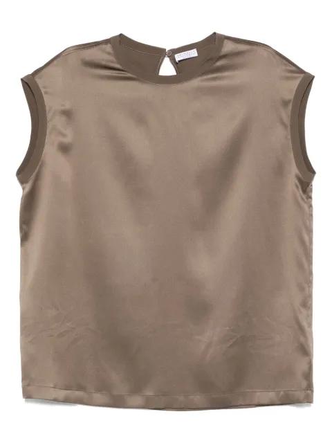 sleeveless top by BRUNELLO CUCINELLI