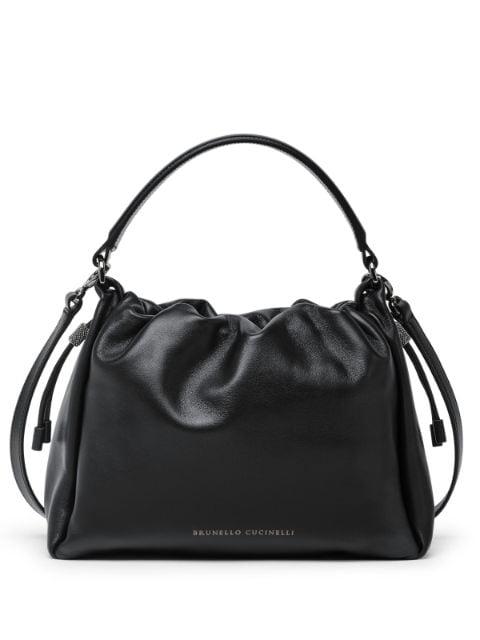 small Mellow leather bucket bag by BRUNELLO CUCINELLI