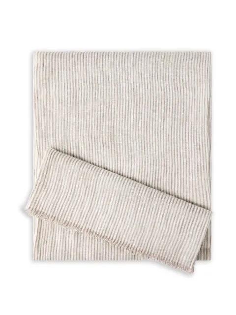 sparkling striped scarf by BRUNELLO CUCINELLI