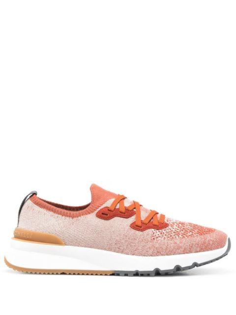 speckled low-top sneakers by BRUNELLO CUCINELLI
