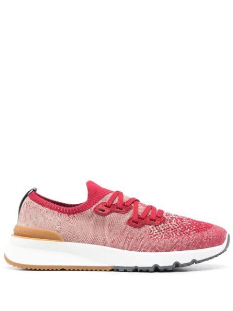 speckled low-top sneakers by BRUNELLO CUCINELLI