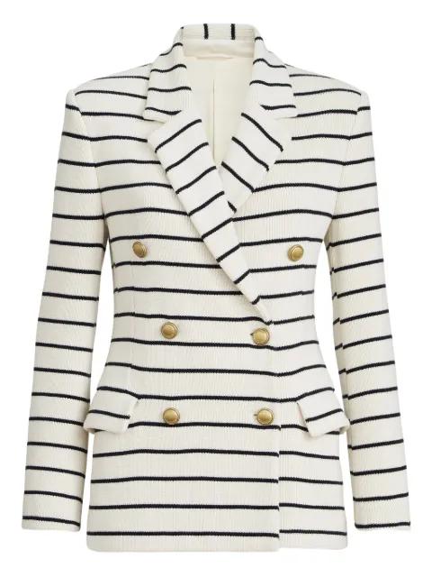 striped blazer by BRUNELLO CUCINELLI