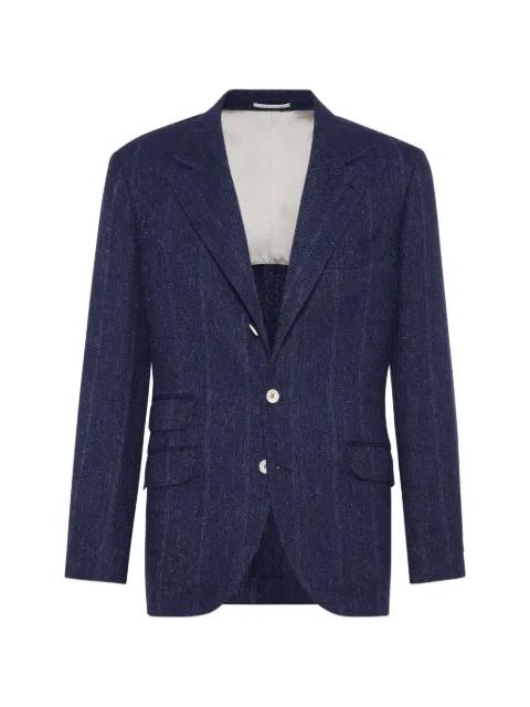 striped blazer by BRUNELLO CUCINELLI