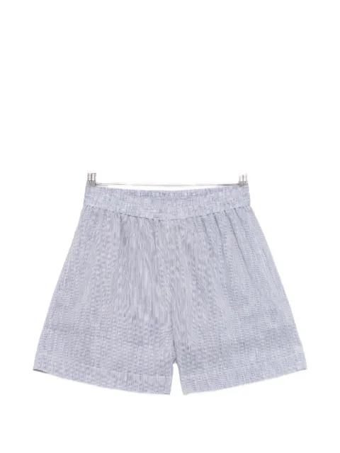 striped elasticated shorts by BRUNELLO CUCINELLI