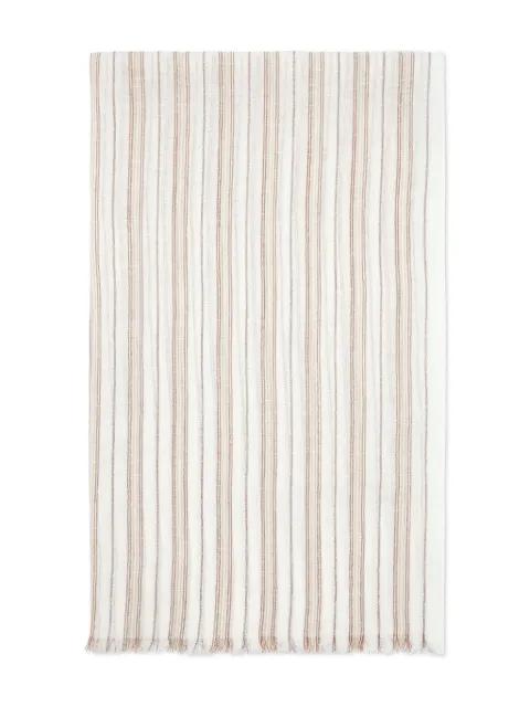 striped scarf by BRUNELLO CUCINELLI