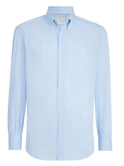 striped shirt by BRUNELLO CUCINELLI