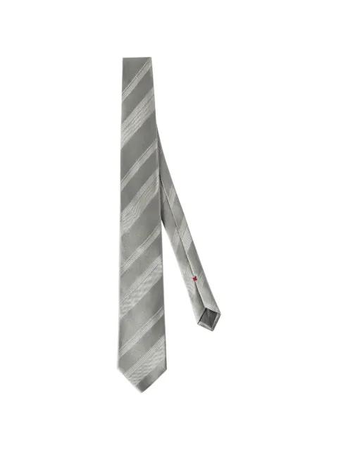 striped silk tie by BRUNELLO CUCINELLI