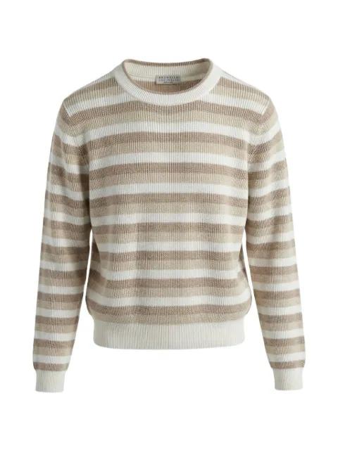 striped sweater by BRUNELLO CUCINELLI