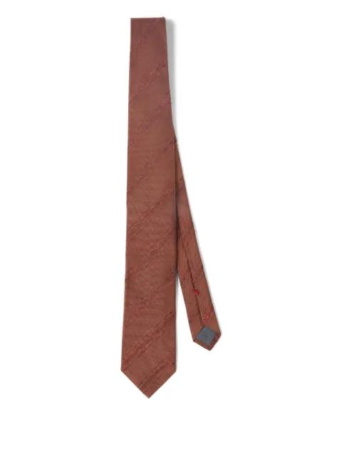 stripes silk tie by BRUNELLO CUCINELLI