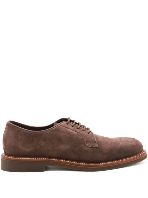 suede derby shoes by BRUNELLO CUCINELLI