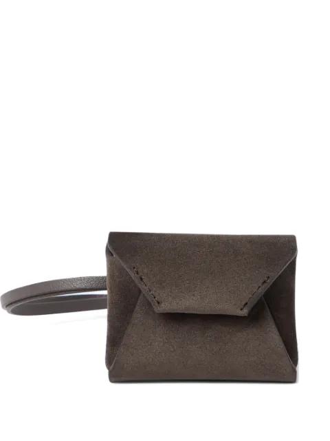 suede handbag charm by BRUNELLO CUCINELLI