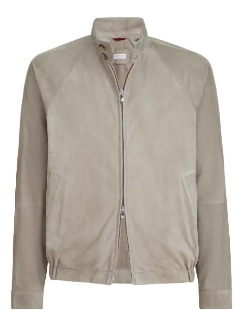 suede jacket by BRUNELLO CUCINELLI