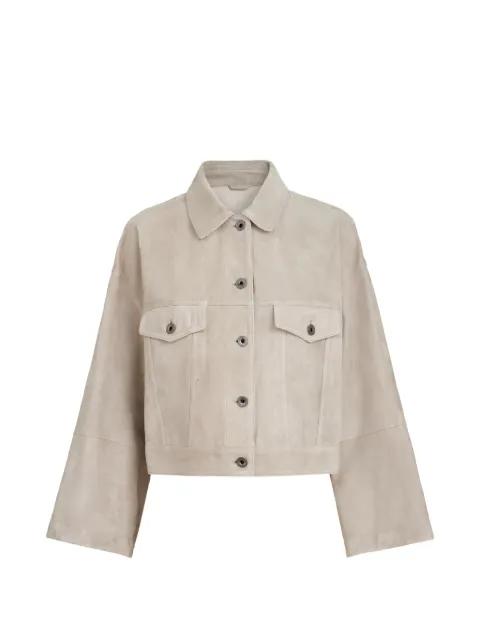 suede jacket by BRUNELLO CUCINELLI