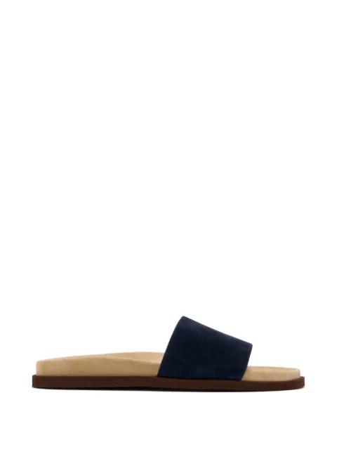 suede slip-on sandals by BRUNELLO CUCINELLI