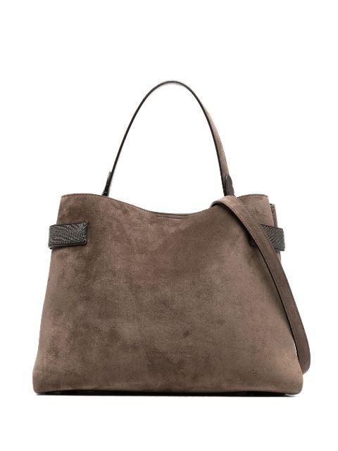 suede tote bag by BRUNELLO CUCINELLI