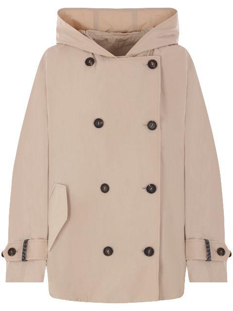 taffeta parka coat by BRUNELLO CUCINELLI