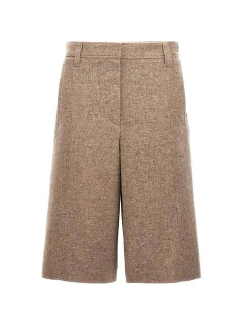 tailored wool shorts by BRUNELLO CUCINELLI