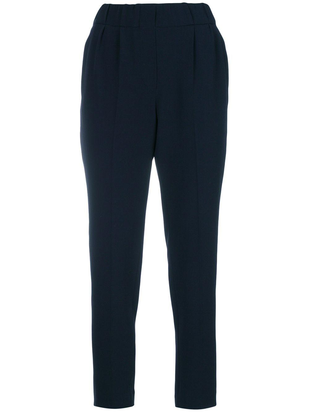 tapered cropped trousers by BRUNELLO CUCINELLI