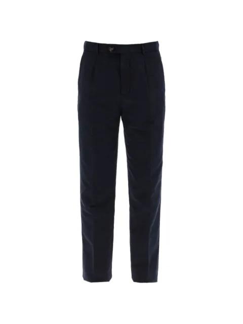 tapered pleated trousers by BRUNELLO CUCINELLI
