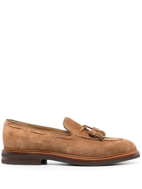 tassel-detail suede loafers by BRUNELLO CUCINELLI