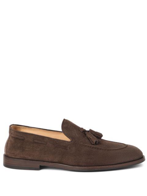 tassel-embellished suede loafers by BRUNELLO CUCINELLI