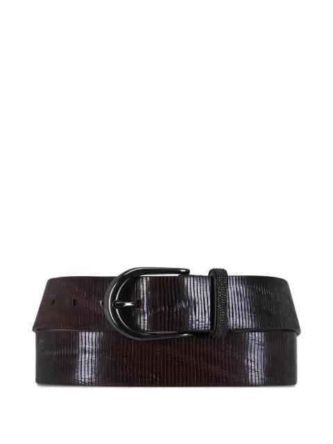 textured belt by BRUNELLO CUCINELLI