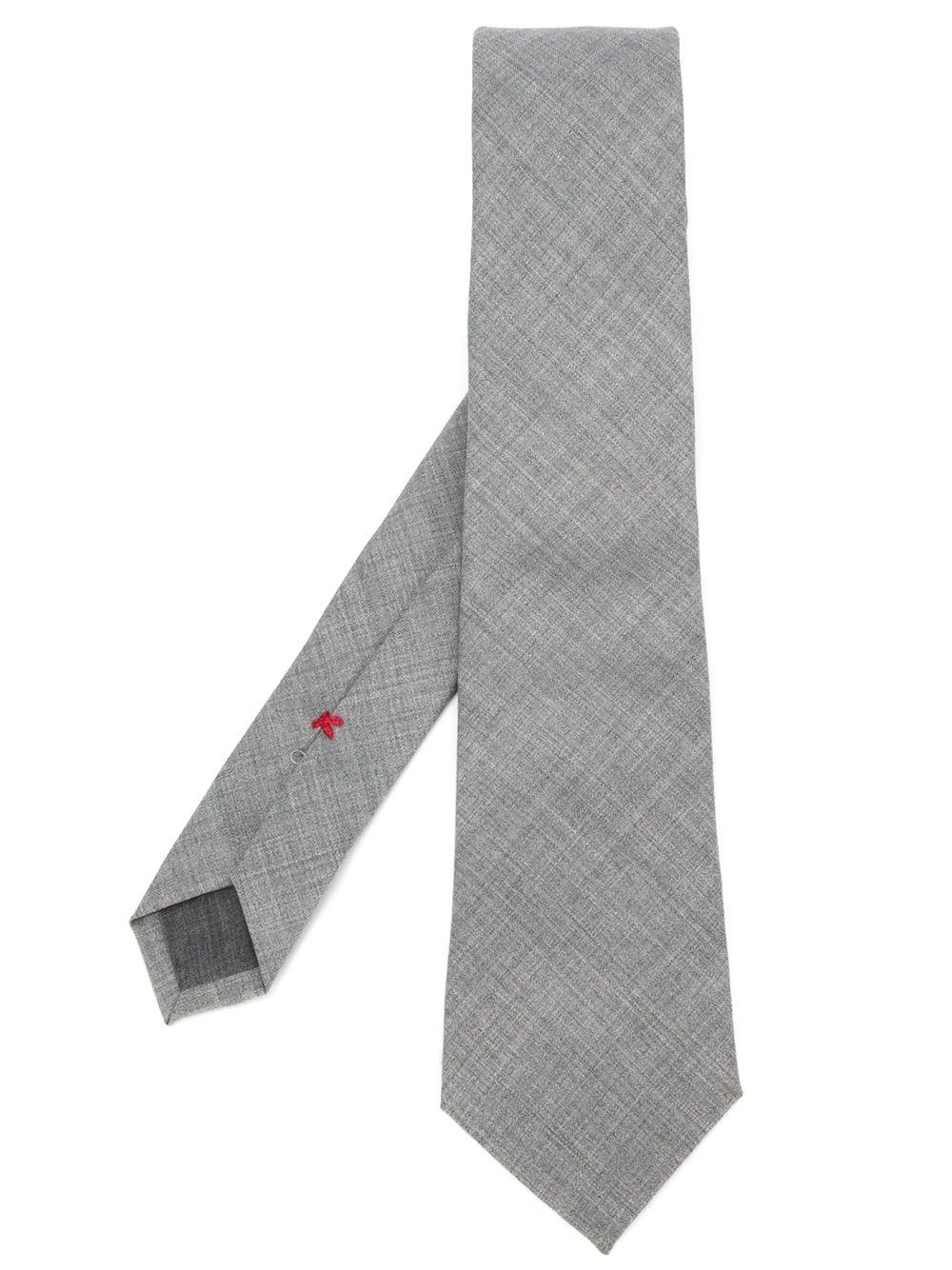 textured-finish wool tie by BRUNELLO CUCINELLI