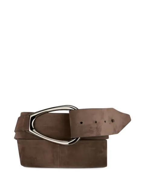 triangle-buckle belt by BRUNELLO CUCINELLI