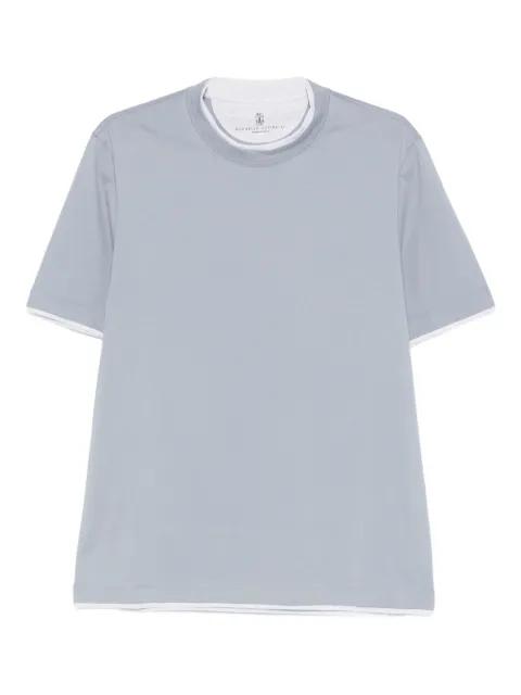 trim T-shirt by BRUNELLO CUCINELLI
