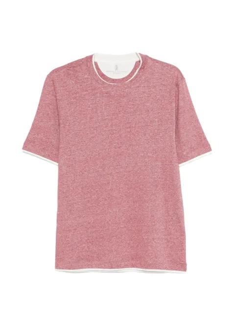 trimmed T-shirt by BRUNELLO CUCINELLI