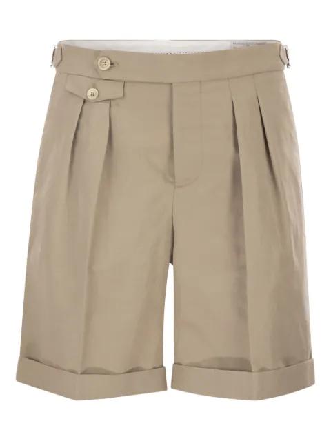 turn-up hem shorts by BRUNELLO CUCINELLI